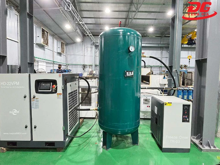 Bí kíp xác định bình chứa khí nén phù hợp với hệ thống