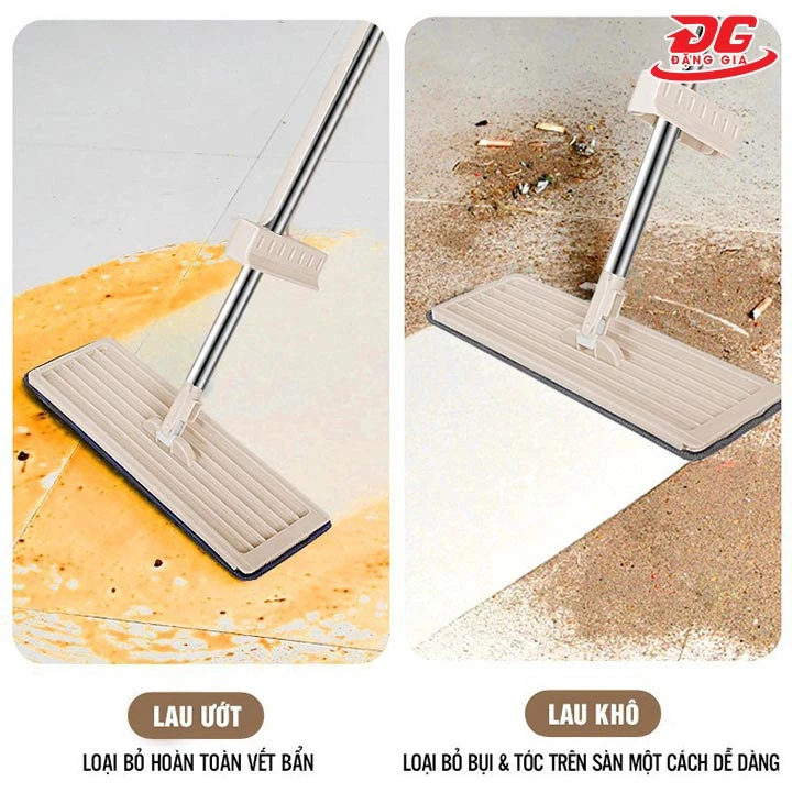 cây lau nhà tự vắt loại bỏ bụi bần nhanh