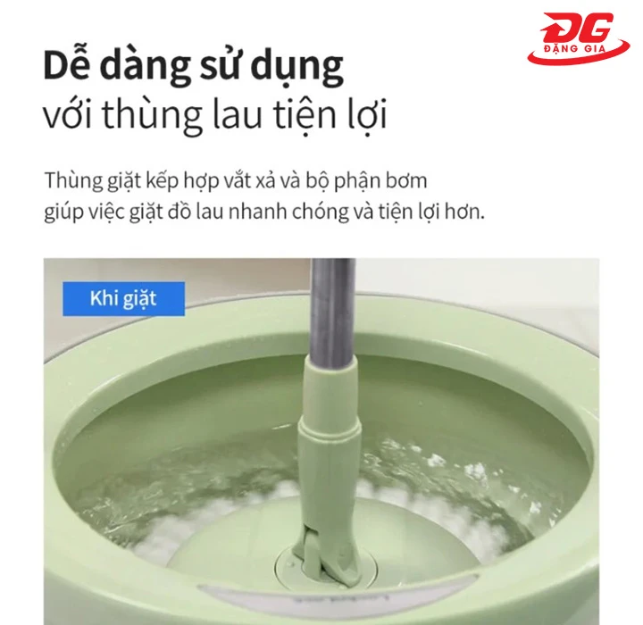 cây lau nhà tự vắt dễ sử dụng