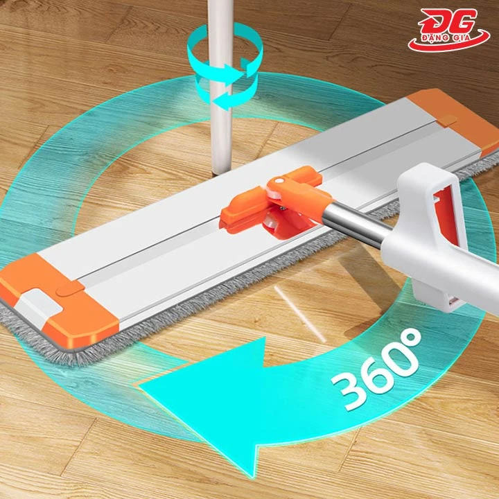 cây lau nhà tự vắt xoay 360 độ