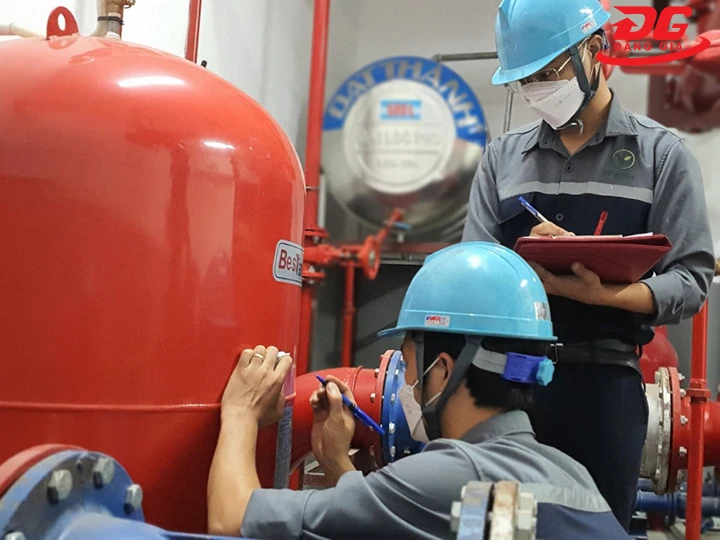 Kiểm tra test áp & thử tải