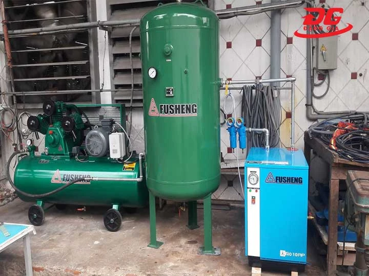 Lưu ý khi lắp đặt và sử dụng bình chứa khí nén Fusheng 304L