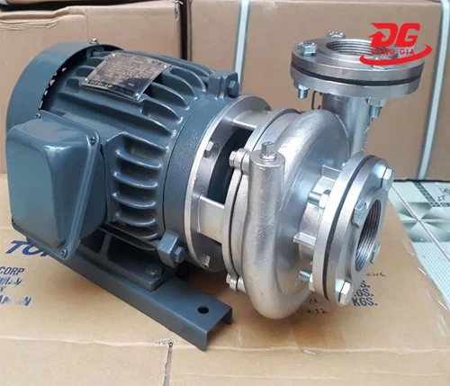 Máy bơm nước ly tâm dạng xoáy đầu inox TECO HVS350-13.7 205 5HP 2