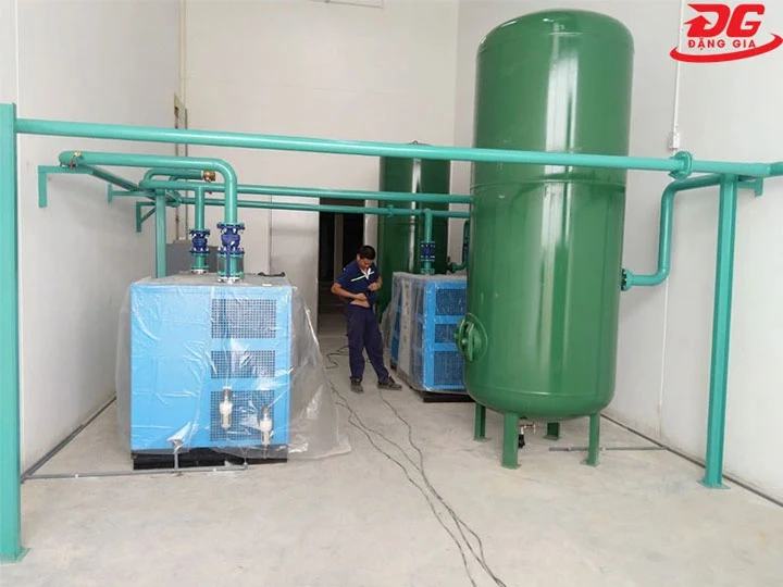 Ứng dụng thực tế của bình chứa khí nén Fusheng 304L