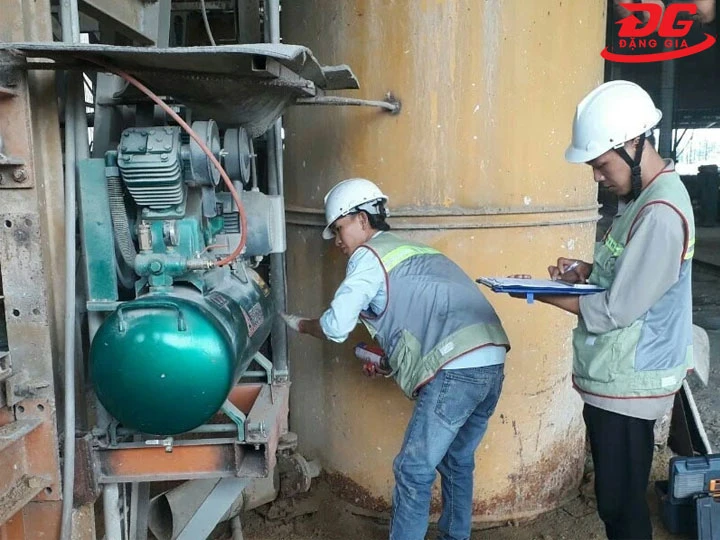 Thời gian kiểm định bình khí nén 