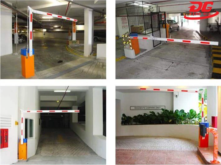 Ứng dụng của barie tự động cho làn ô tô