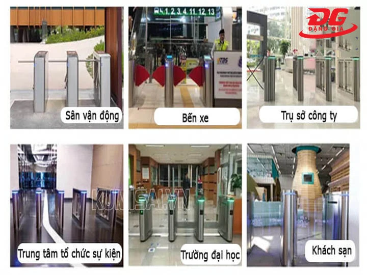 cửa Flap barie tự động cửa kính cường lực AFG 240-Double Flap an ninh tốt