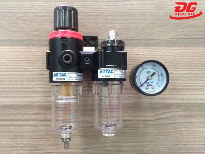hình ảnh bộ lọc khí nén đôi Airtac loại nhỏ