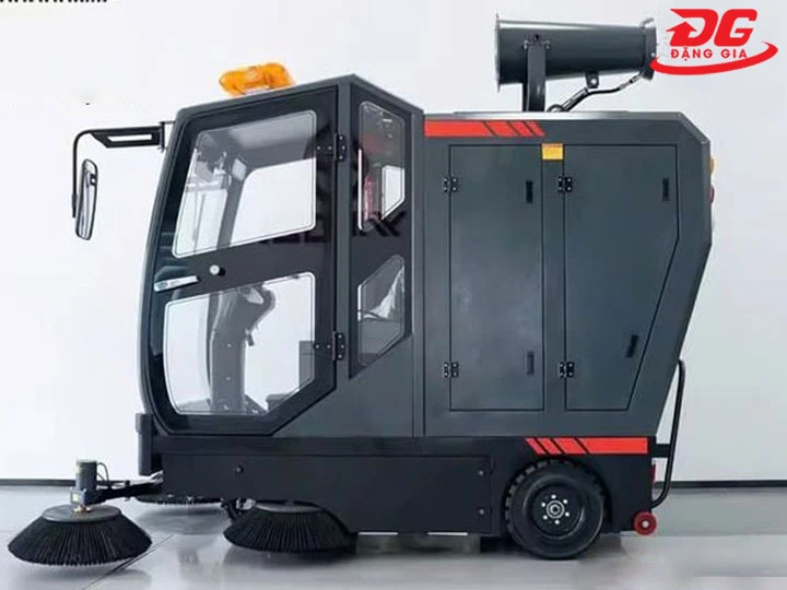 cách xử dụng Xe quét rác Kumisai KMS S15