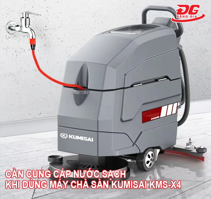 cung cấp nước sạch cho Máy chà sàn Kumisai KMS-X4