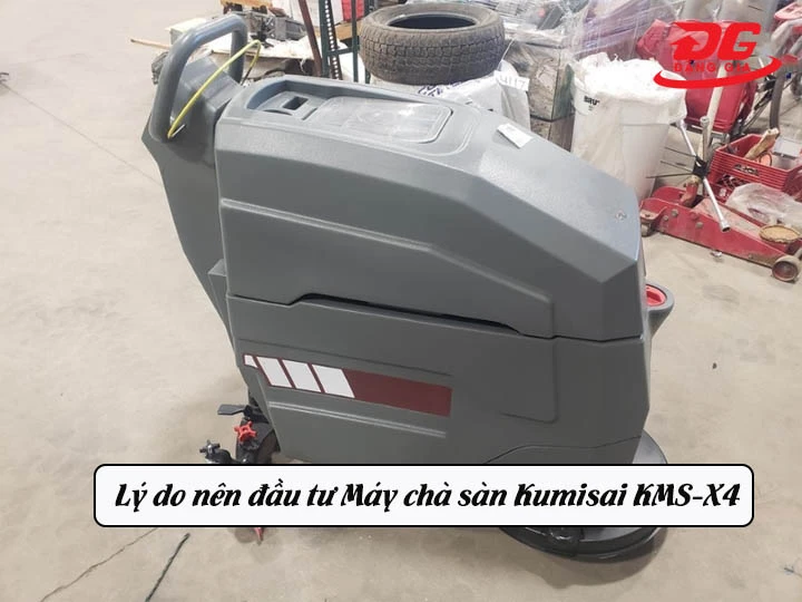 lý do đầu tư Máy chà sàn Kumisai KMS-X4 tự động