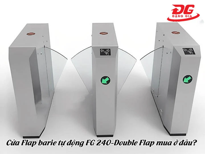 mua cửa Flap barie tự động cửa kính cường lực AFG 240-Double Flap