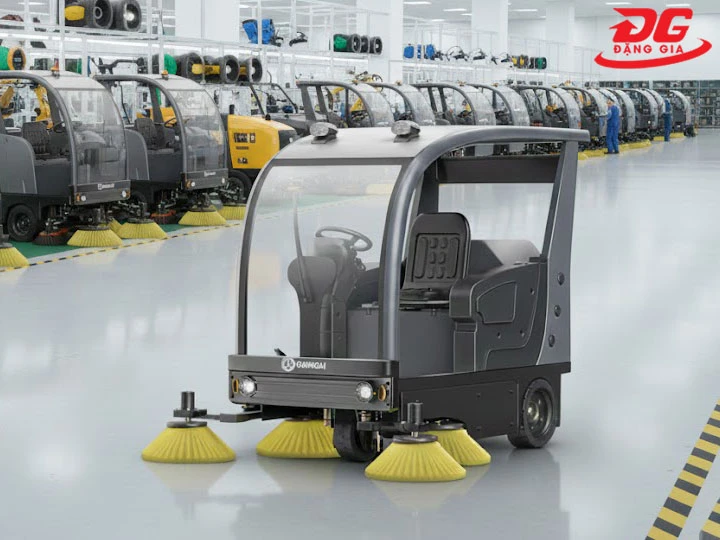 mua Xe quét rác ngồi lái Kumisai KMS-S9 ở đâu