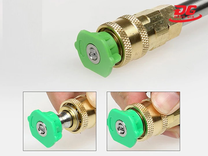 Béc rửa xe áp lực mạnh - Tia nước tập trung, đánh bay bùn đất