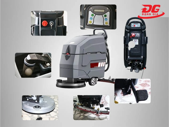 thùng chứa Máy chà sàn Kumisai KMS-X4 tự động