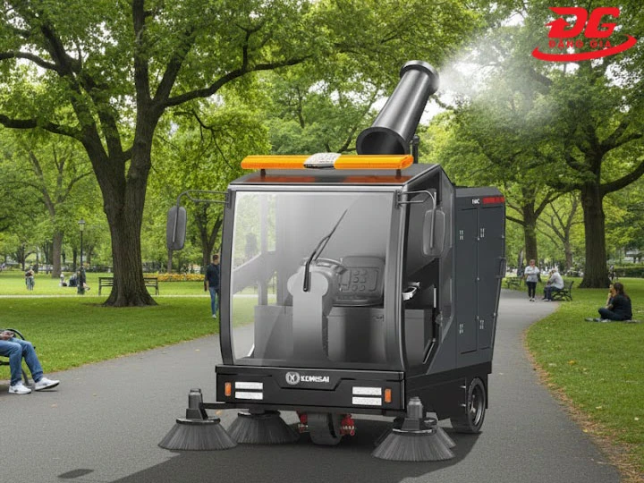ưu điểm của Xe quét rác Kumisai KMS S15