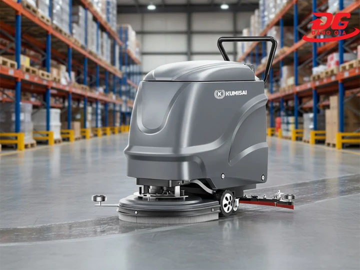 Vỏ ngoài máy chà nền Kumisai KMS-X2 tích hợp pin khô