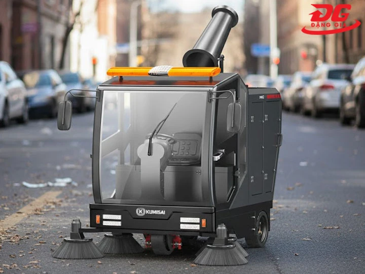 Xe quét rác Kumisai KMS S15 bao nhiêu tiền