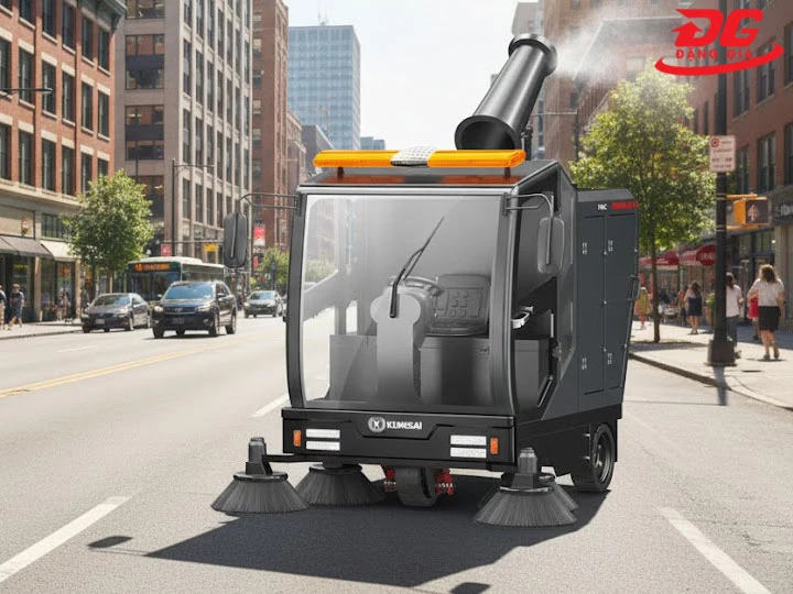 hình ảnh Xe quét rác Kumisai KMS S15