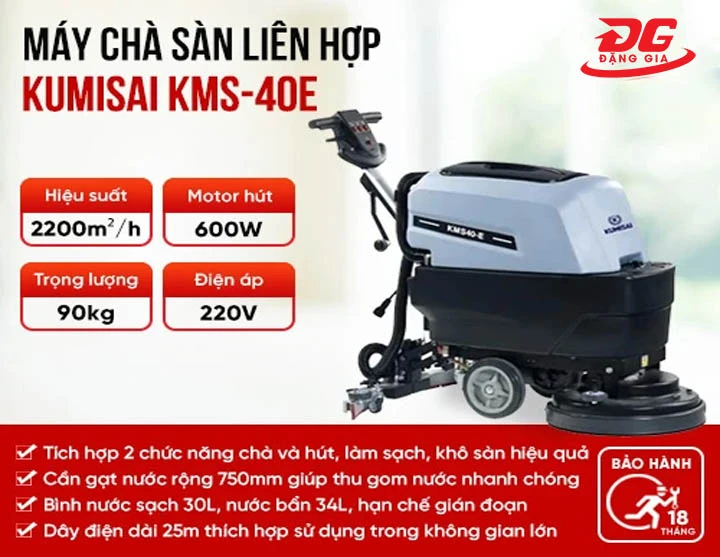 bán Máy chà sàn liên hợp Kumisai KMS-40E
