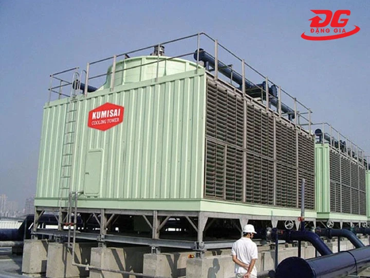 vận hành tháp tản nhiệt vuông Kumisai KMS 600RT