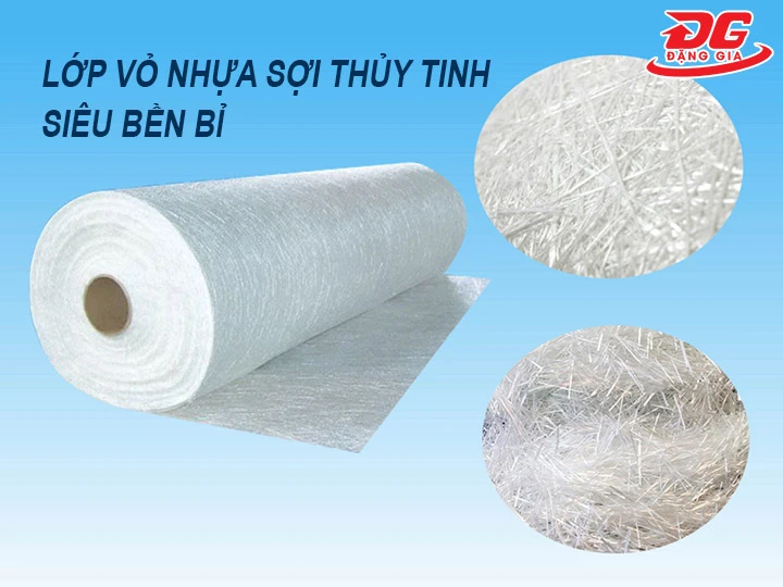 vỏ tháp từ sợi thuỷ tinh siêu bền