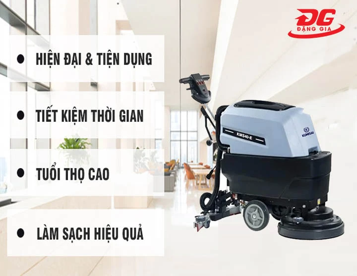 ưu điểm Máy chà sàn liên hợp Kumisai KMS-40E