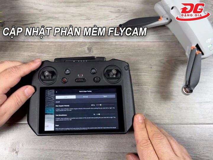 UPDATE phần mềm flycam