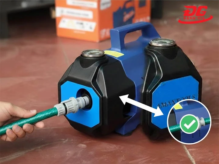 lắp đặt máy rửa xe Amax Gold