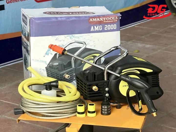 máy rửa xe Amax Gold full phụ kiện
