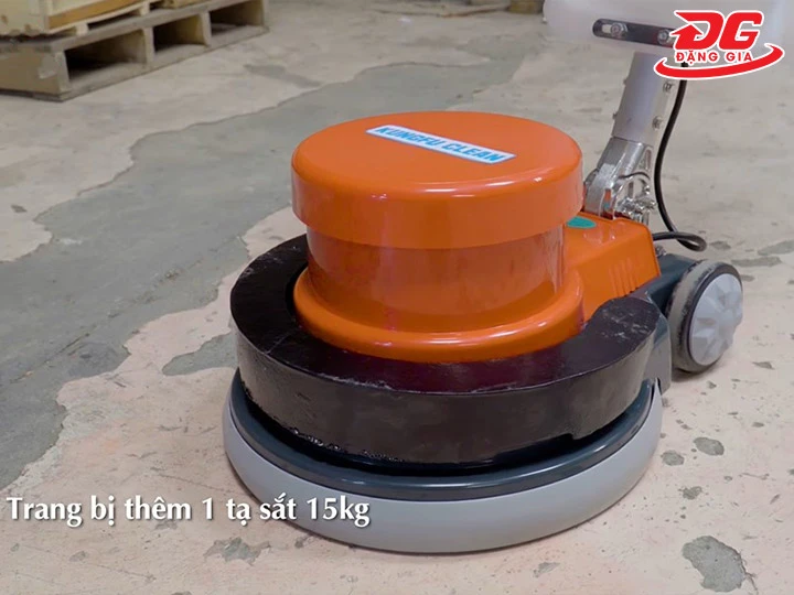 máy chà sàn Kungfu Clean KF 004 tích hợp tạ