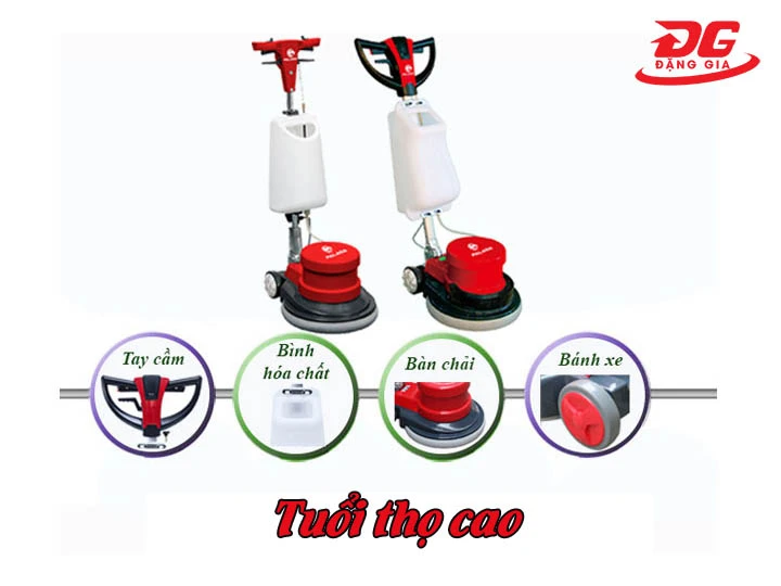 máy chà sàn tạ Palada PD 004 bền