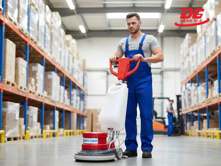 mua Máy đánh sàn - thảm công nghiệp Kungfu Clean KF-005 tại Điện máy Đặng Gia