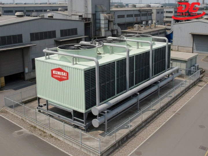 Tháp giải nhiệt vuông Kumisai KMS 350RT bao nhiêu tiền