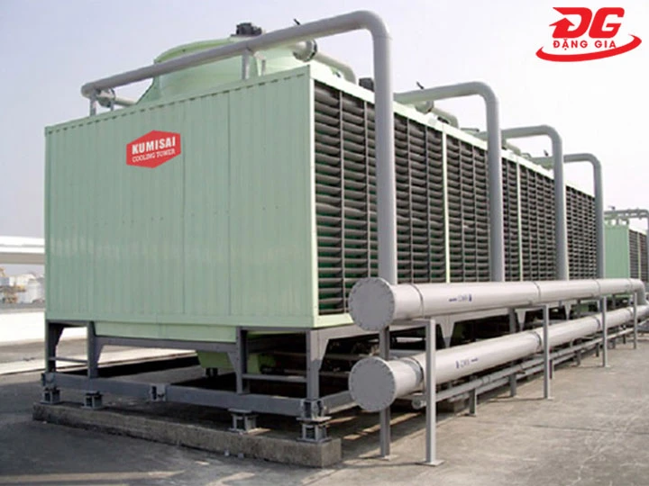 hình ảnh tháp giải nhiệt vuông Kumisai KMS 350RT