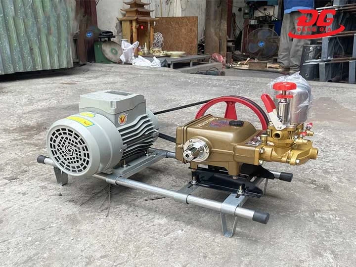 lắp máy rửa xe dây