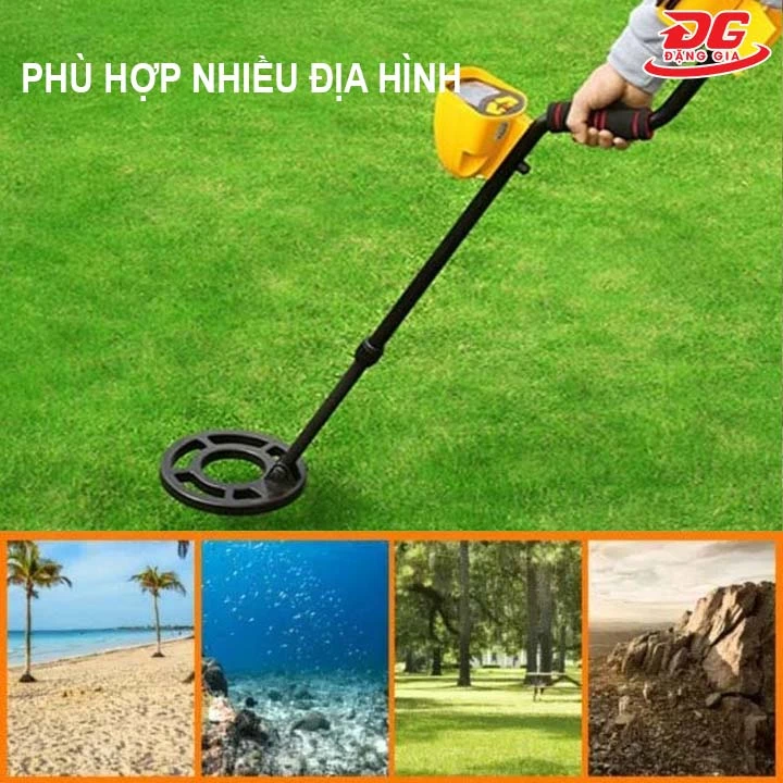 máy dò kim loại MD 3010 phù hợp với mọi địa hình