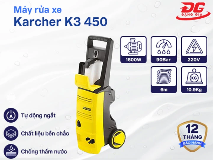 hình ảnh Máy rửa xe Karcher K3 450