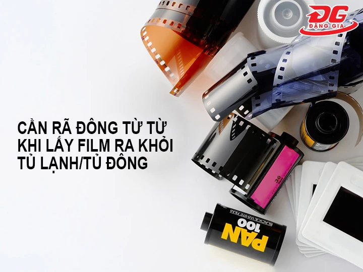 cần Rã đông từ từ film máy ảnh