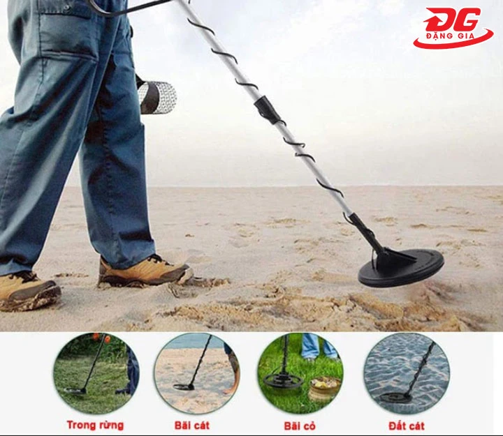 độ nhạy của máy dò kim loại