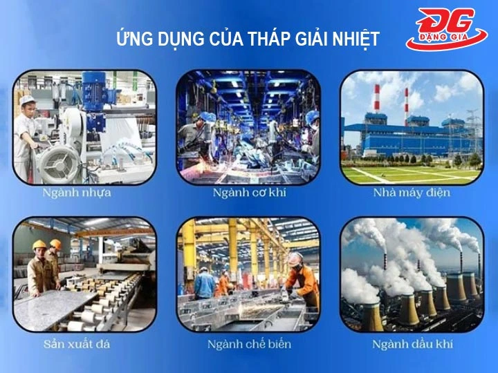 ứng dụng của tháp giải nhiệt