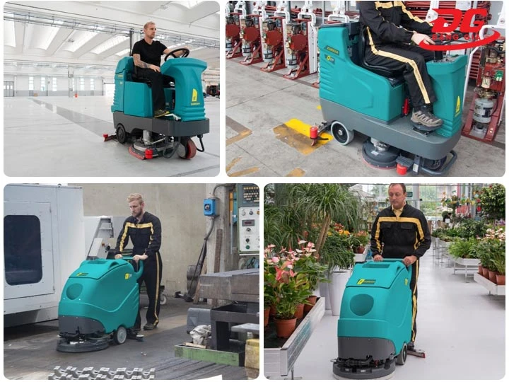 Ứng dụng máy chà sàn Eureka