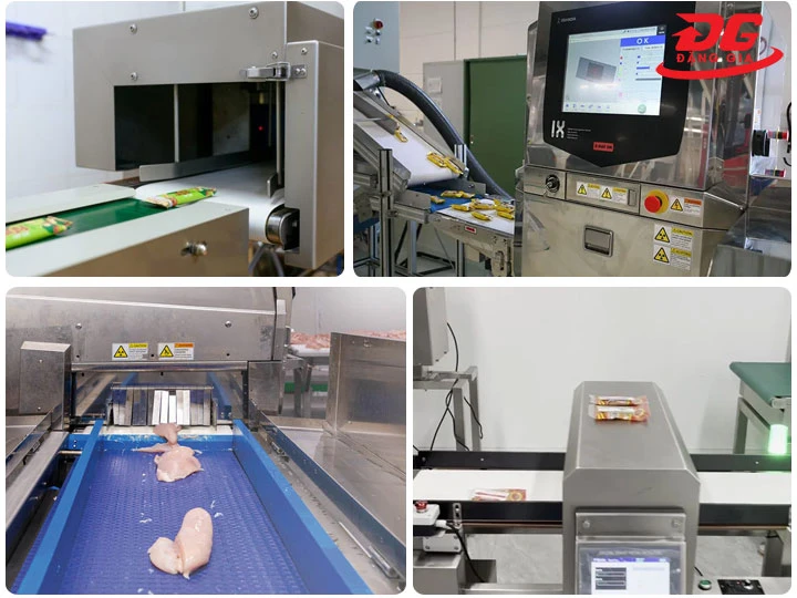 Ứng dụng máy dò kim loại Ishida