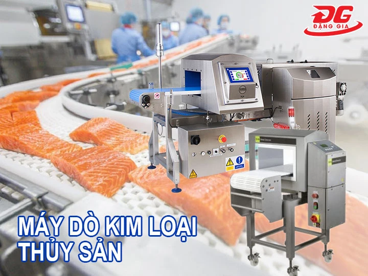 máy dò kim loại trong thủy sản
