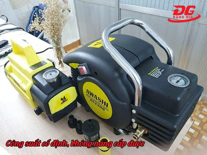 hạn chế Máy rửa xe Awashi