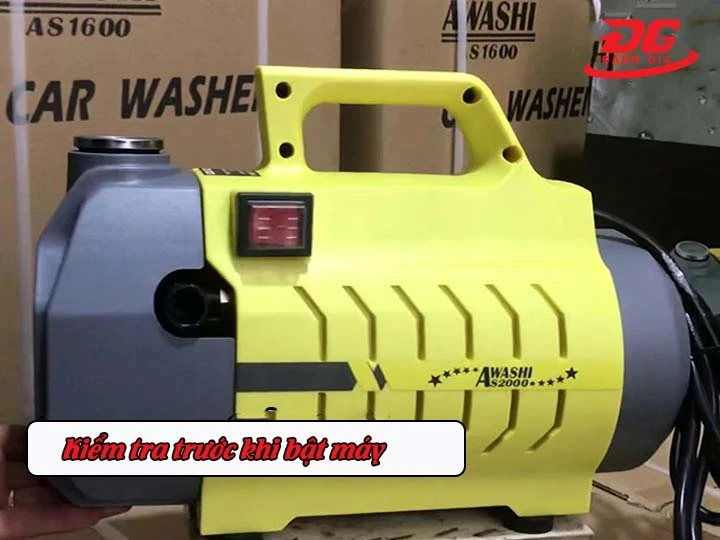 kiểm tra máy rửa xe Awashi