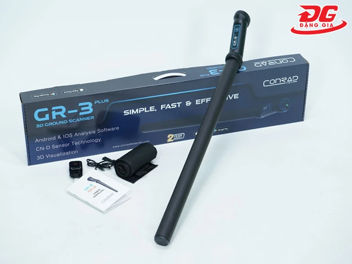 Máy dò tìm kim loại 3D GR-3 Plus
