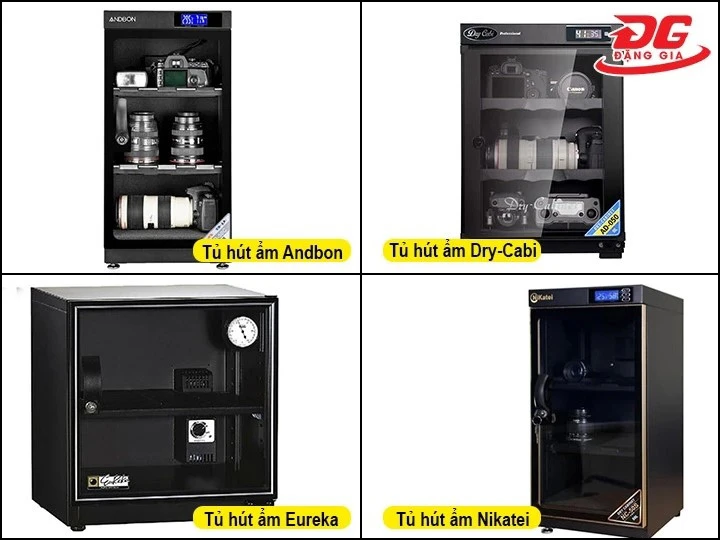 các thương hiệu tủ hút ẩm 50L lớn