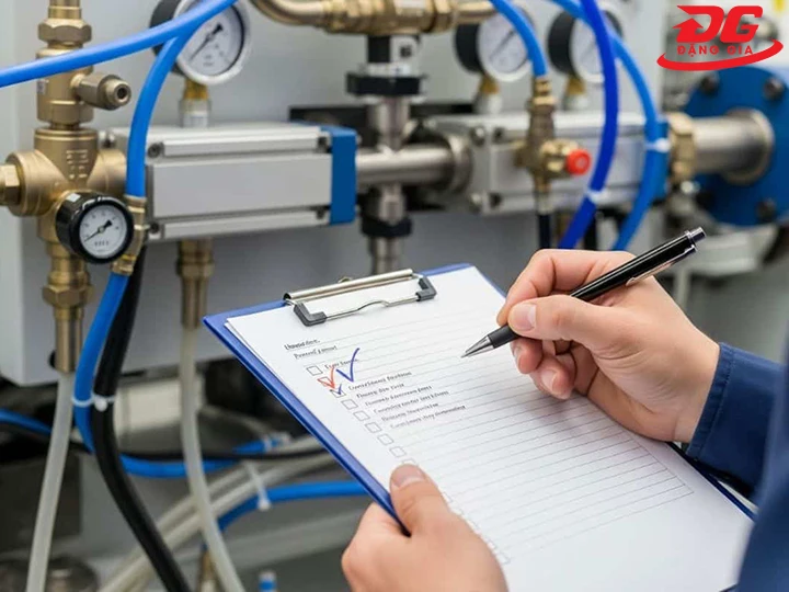 hướng dẫn cách tính lực đẩy của xi lanh khí nén