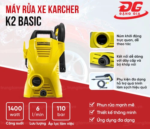 Máy rửa xe Karcher K2 Basic 2